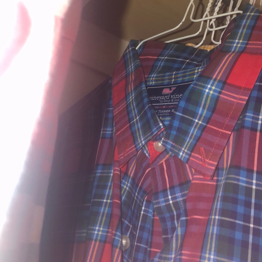 Slim fit checked vineyard vines tucker